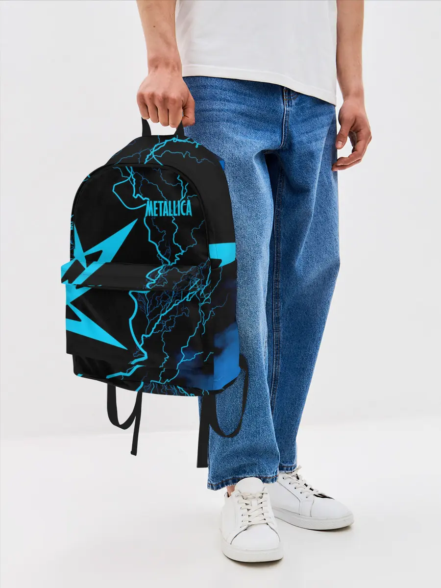 Рюкзак джинсовый / Metallica