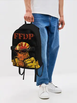 Рюкзак джинсовый / Five finger death punch