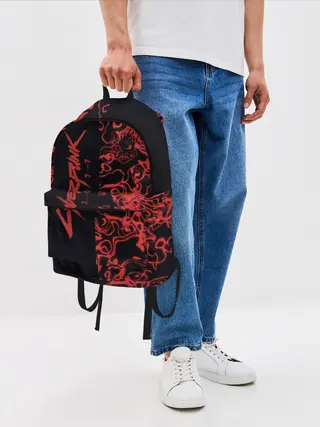 Рюкзак джинсовый / Cyberpunk 2077