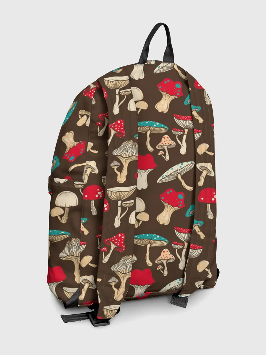 Рюкзак джинсовый / Грибы