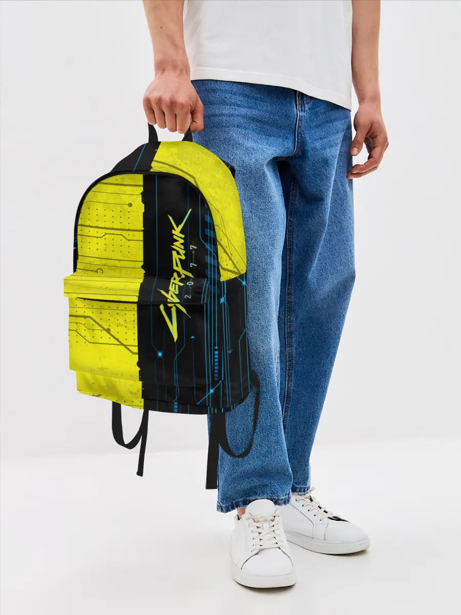 Рюкзак джинсовый / CYBERPUNK 2077