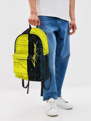 Рюкзак джинсовый / CYBERPUNK 2077