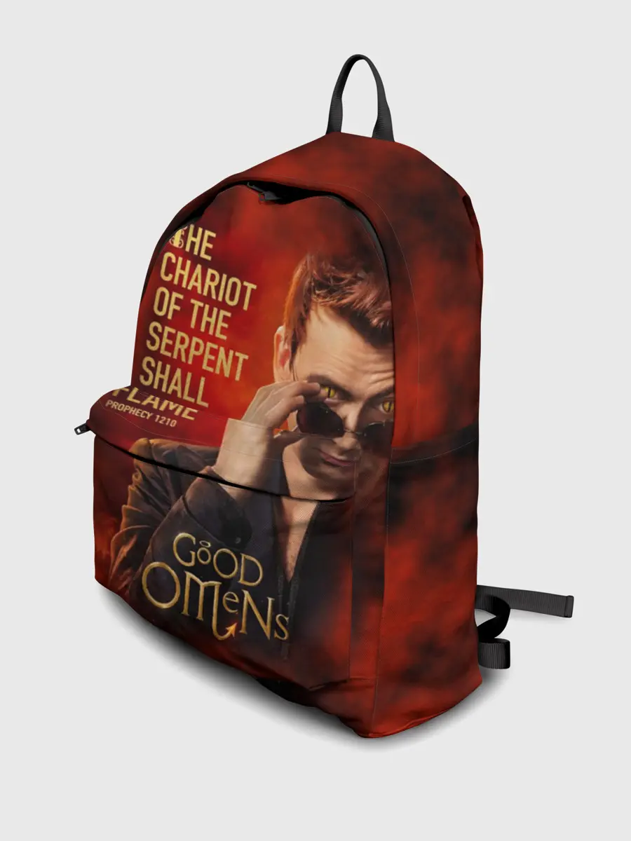 Рюкзак джинсовый / Колесница змия будет пылать