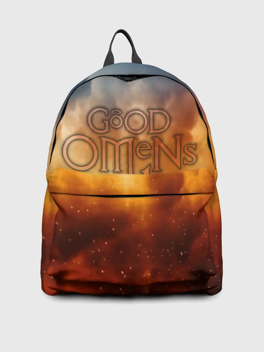 Рюкзак джинсовый / Good Omens