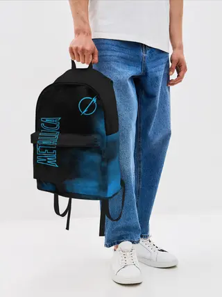 Рюкзак джинсовый / Metallica