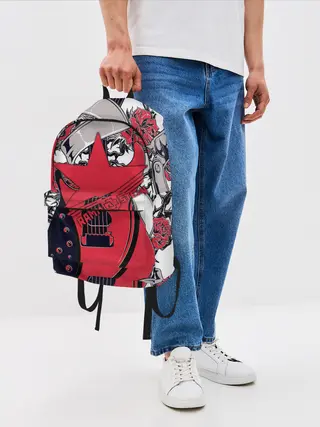 Рюкзак джинсовый / Rammstein