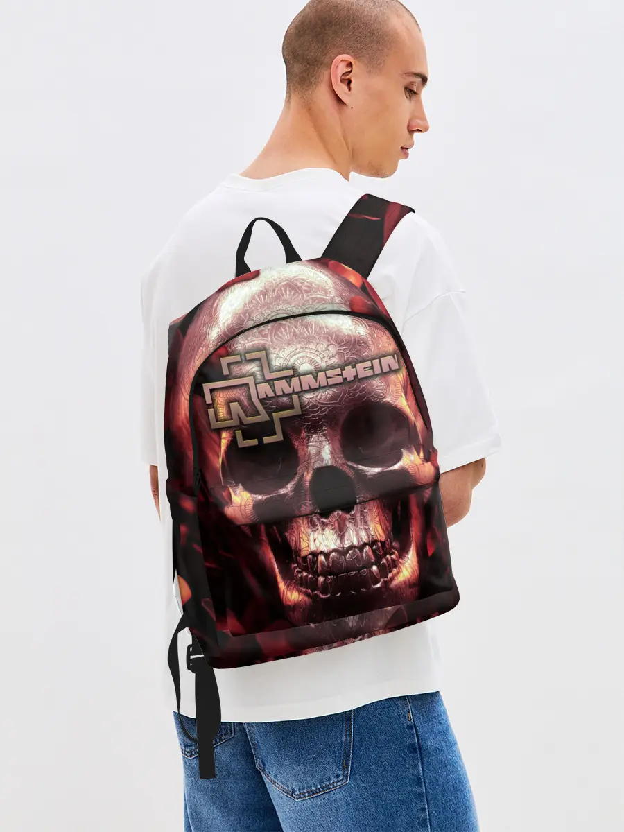 Рюкзак джинсовый / Rammstein