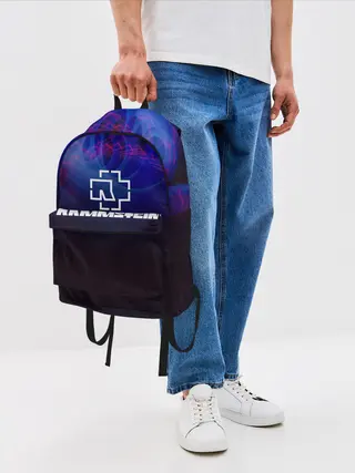 Рюкзак джинсовый / Rammstein.