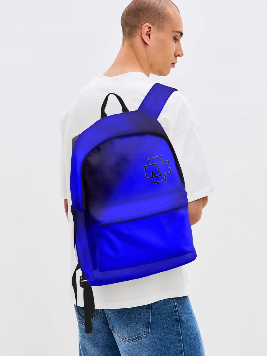 Рюкзак джинсовый / Rammstein.