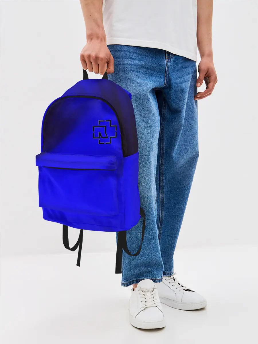 Рюкзак джинсовый / Rammstein.