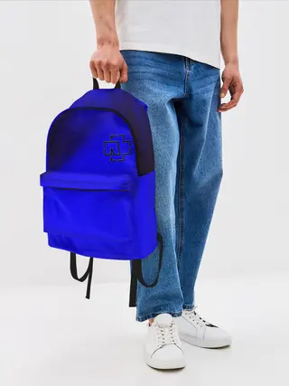 Рюкзак джинсовый / Rammstein.