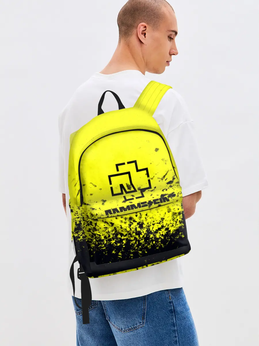 Рюкзак джинсовый / Rammstein.