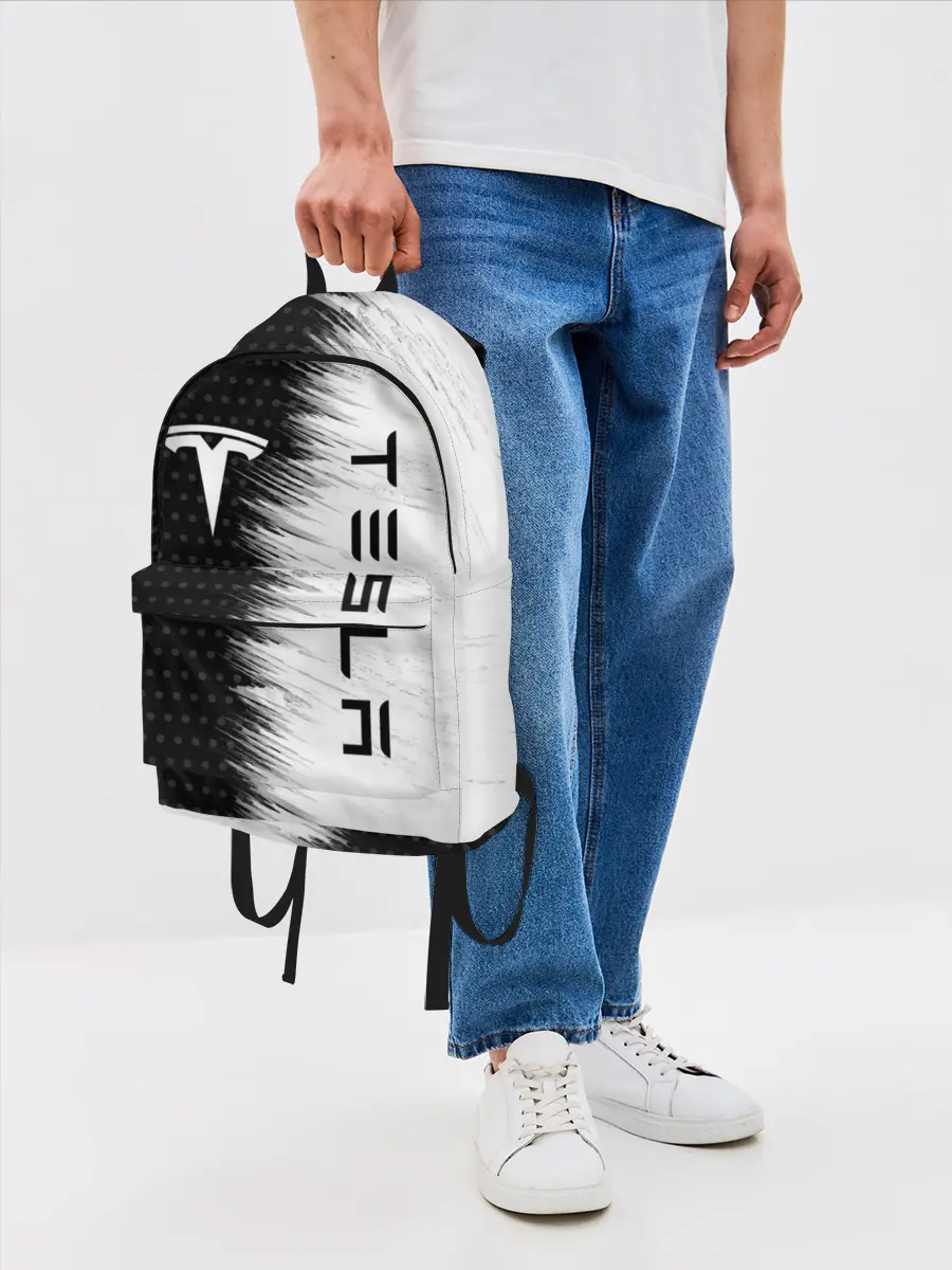 Рюкзак джинсовый / TESLA