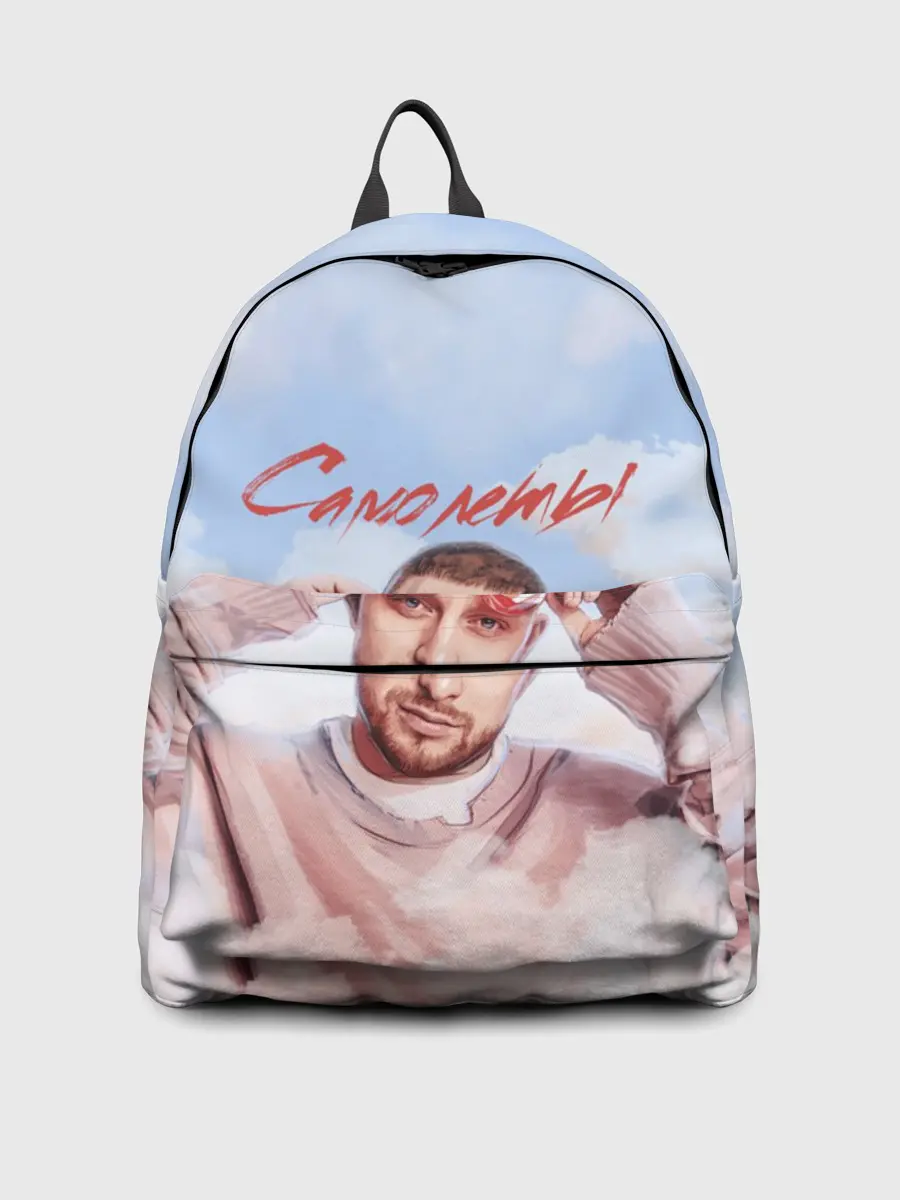 Рюкзак джинсовый / Свик /Самолеты/