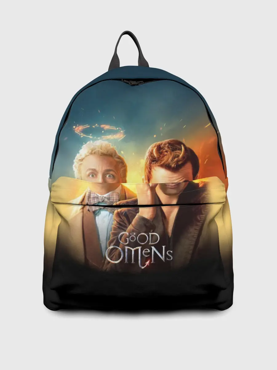 Рюкзак джинсовый / Good Omens