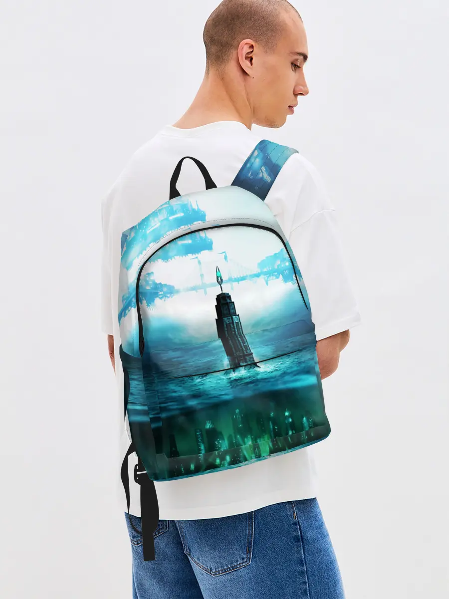 Рюкзак джинсовый / BIOSHOCK