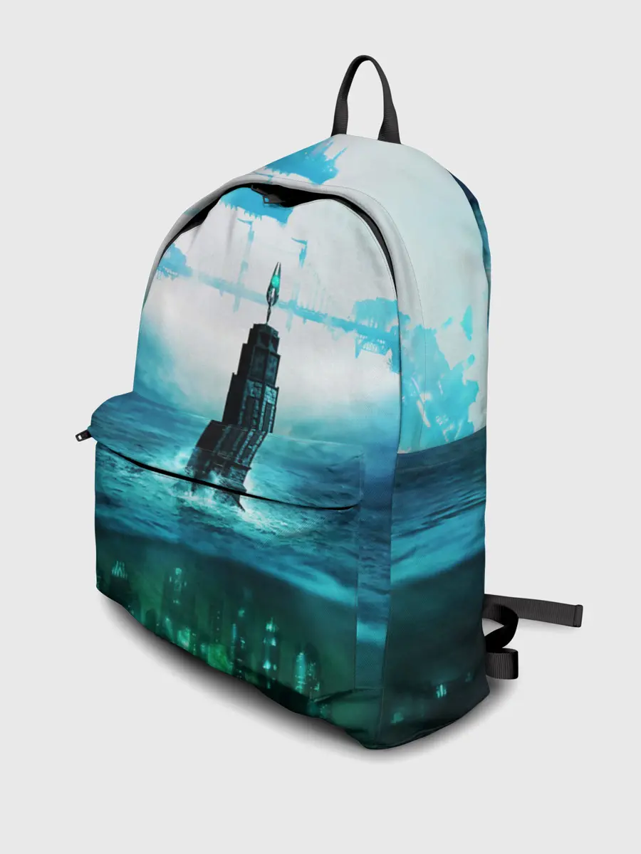 Рюкзак джинсовый / BIOSHOCK