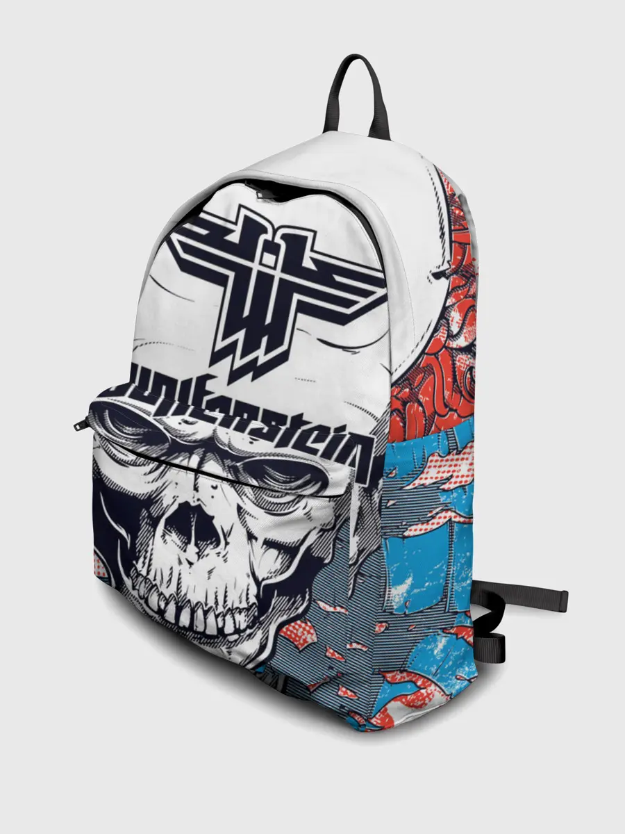 Рюкзак джинсовый / Wolfenstein