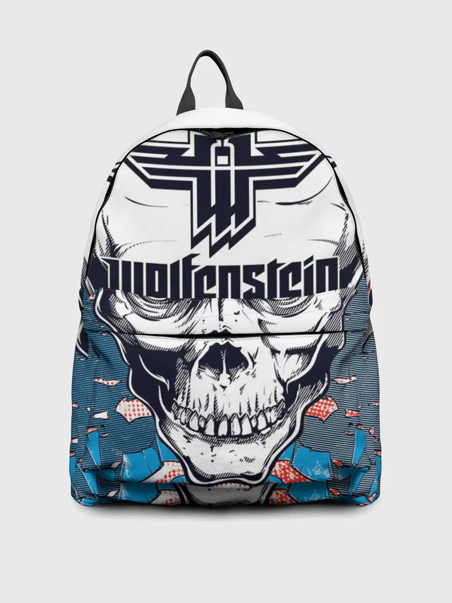 Рюкзак джинсовый / Wolfenstein