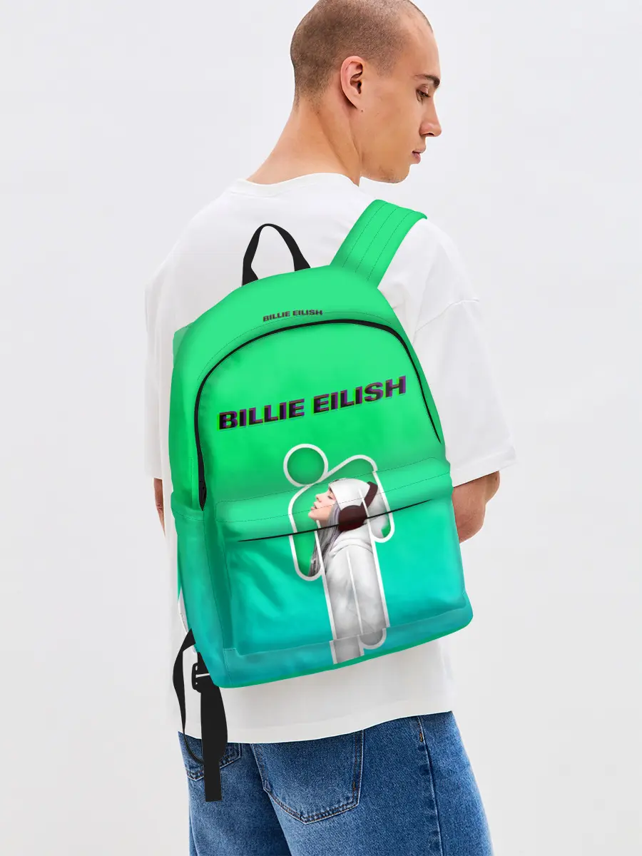 Рюкзак джинсовый / Billie Eilish