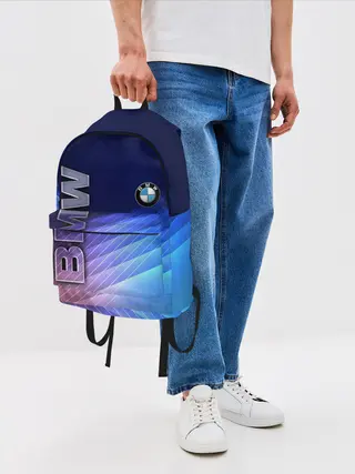 Рюкзак джинсовый / BMW