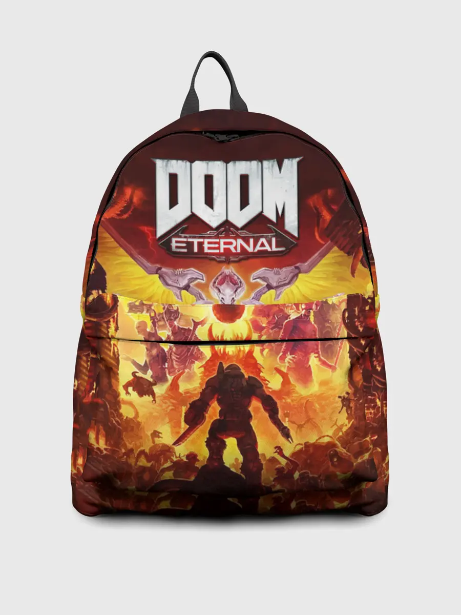 Рюкзак джинсовый / DOOM Eternal