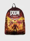 Рюкзак джинсовый / DOOM Eternal