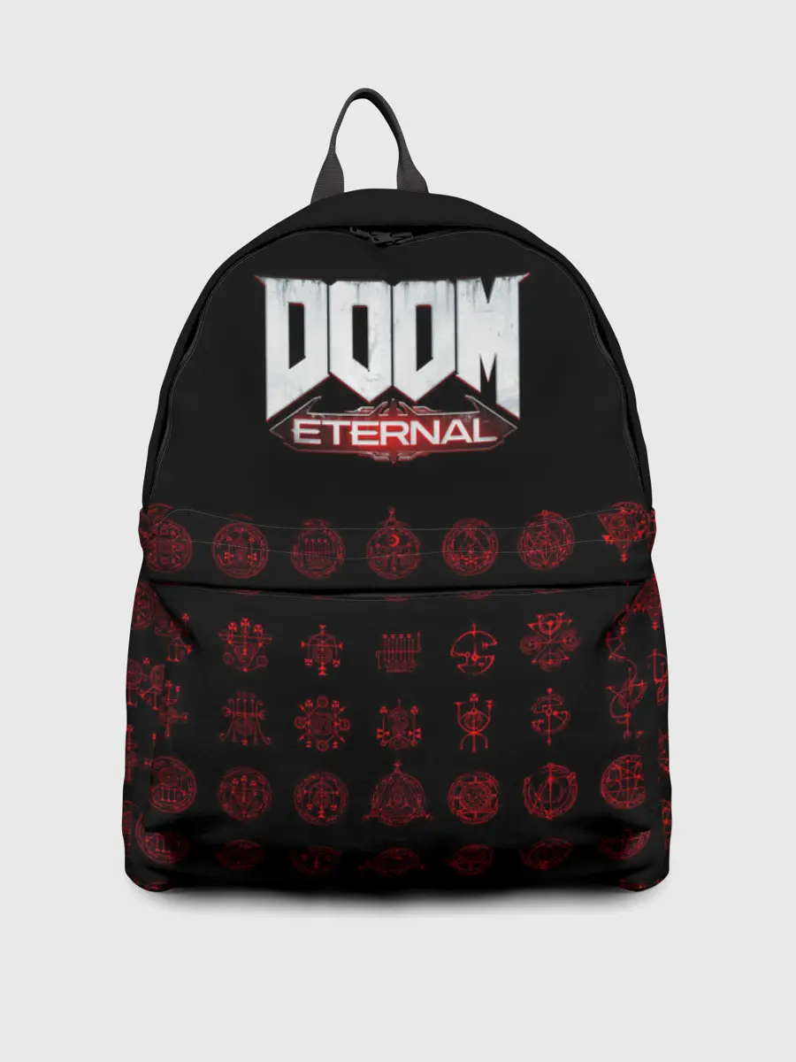 Рюкзак джинсовый / DOOM Eternal