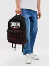 Рюкзак джинсовый / DOOM Eternal
