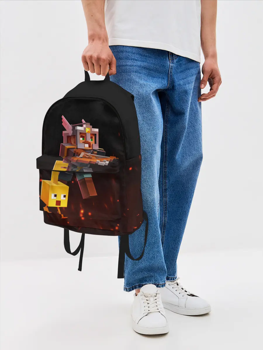 Рюкзак джинсовый / MINECRAFT: Dungeons