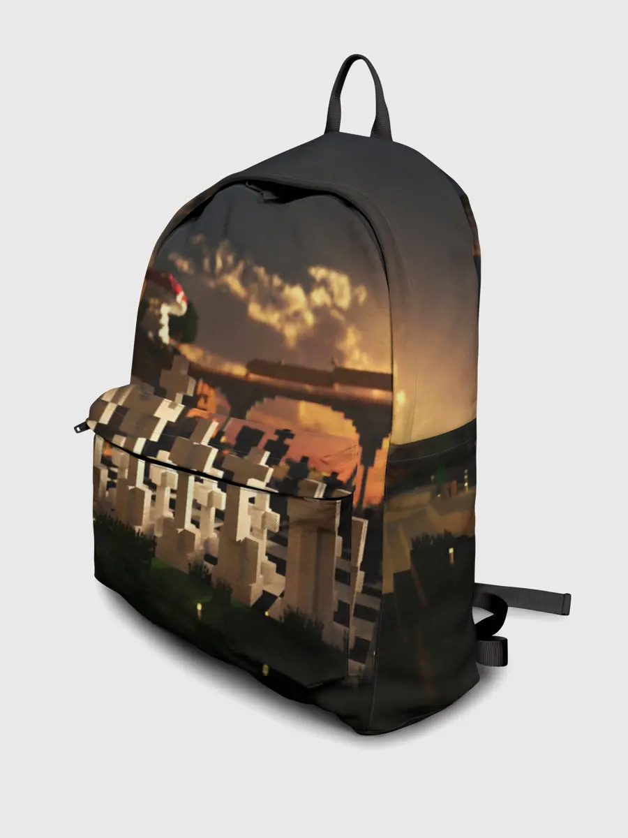 Рюкзак джинсовый / MINECRAFT