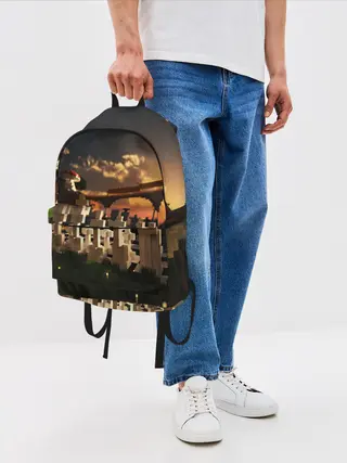 Рюкзак джинсовый / MINECRAFT