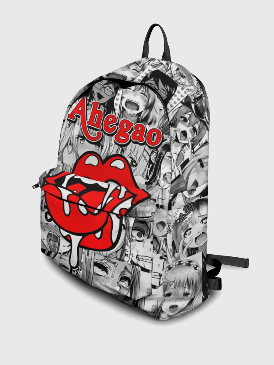 Рюкзак джинсовый / Ahegao