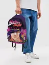 Рюкзак джинсовый / Joutarou Kuujou JoJo