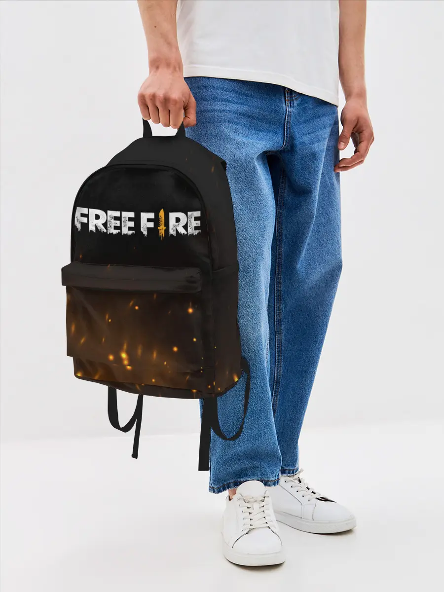 Рюкзак джинсовый / FREE FIRE