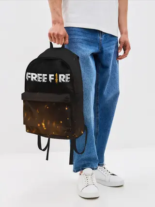 Рюкзак джинсовый / FREE FIRE