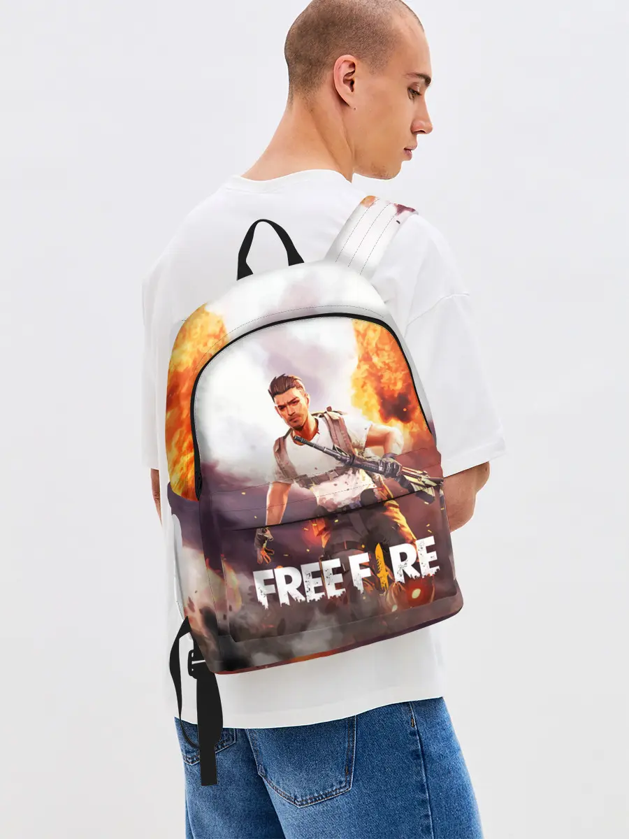 Рюкзак джинсовый / FREE FIRE
