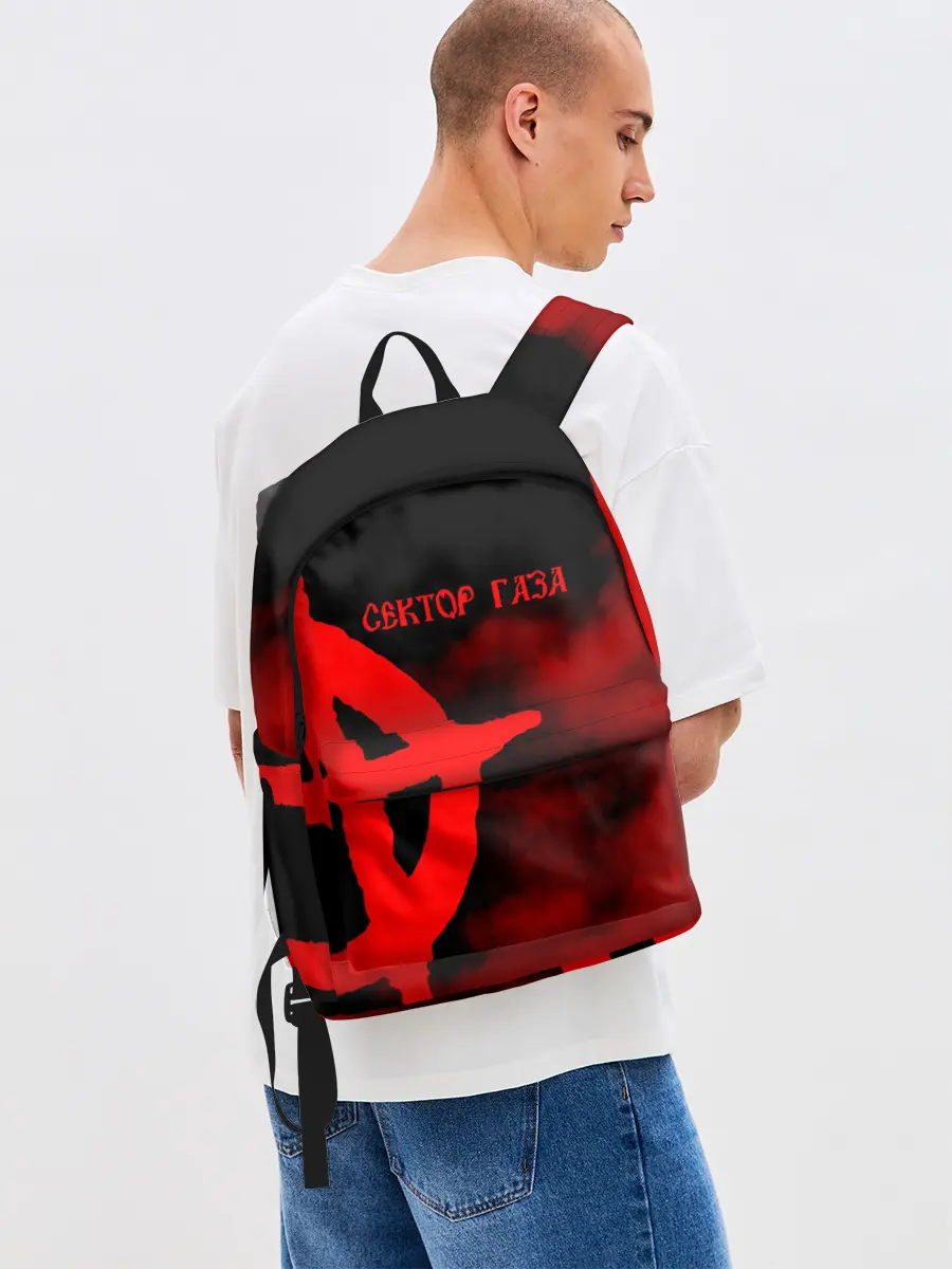 Рюкзак джинсовый / Сектор Газа