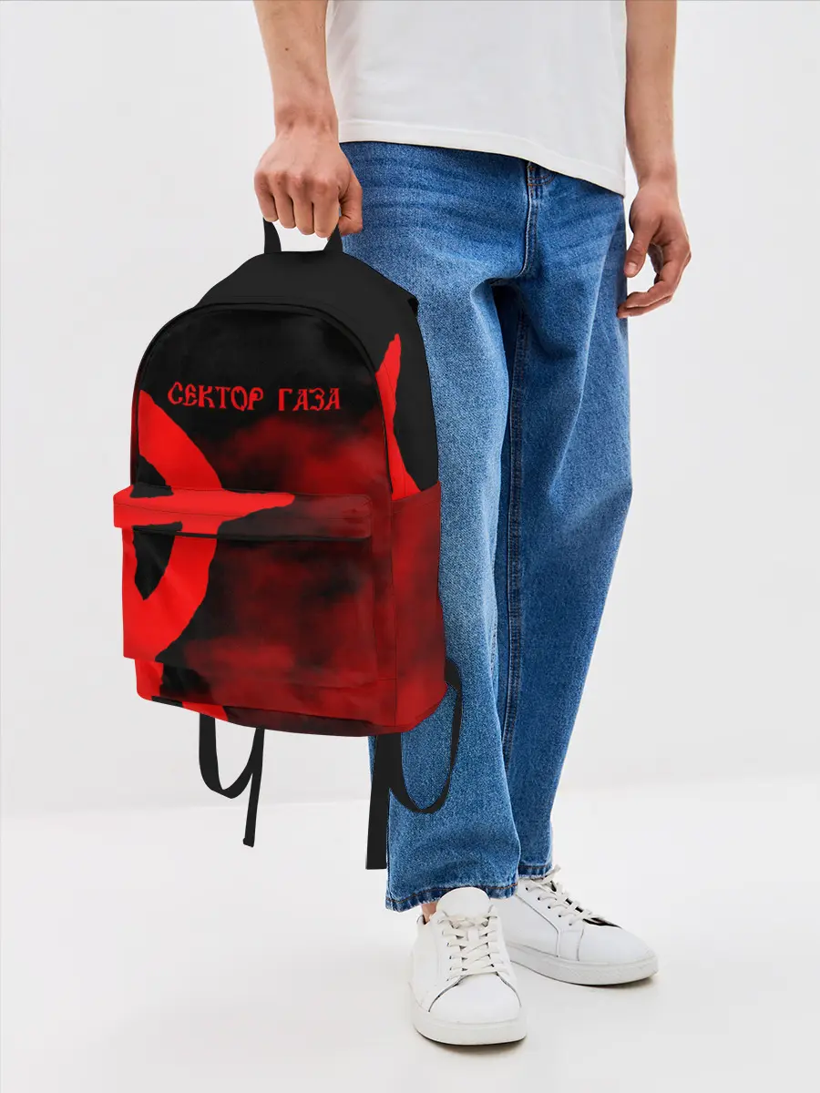Рюкзак джинсовый / Сектор Газа