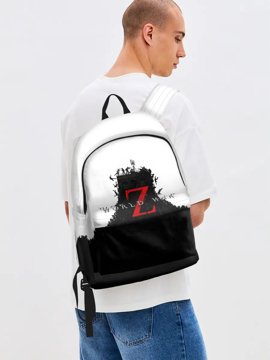 Рюкзак джинсовый / WORLD WAR Z