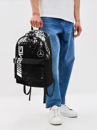 Рюкзак джинсовый / Mercedes