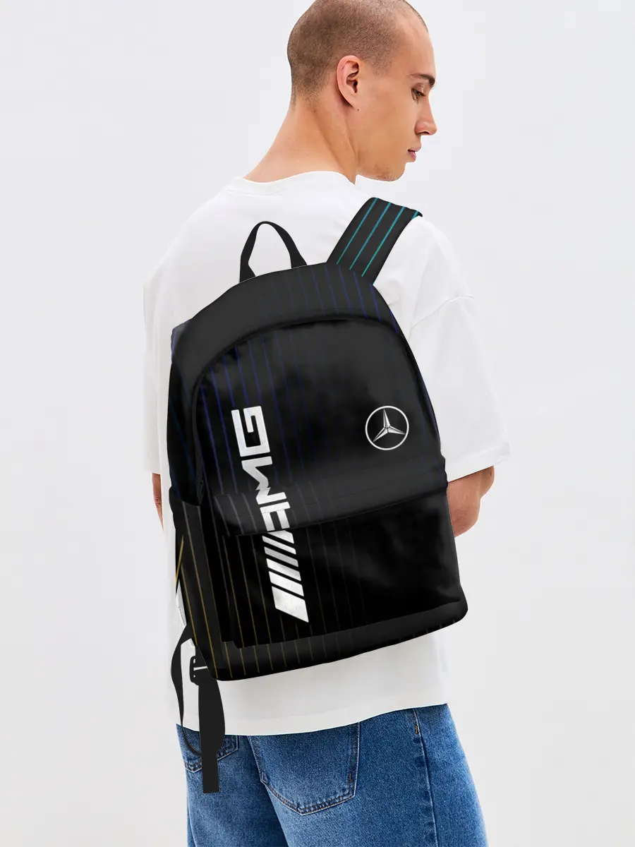 Рюкзак джинсовый / Mercedes