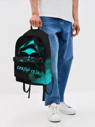 Рюкзак джинсовый / Сектор Газа