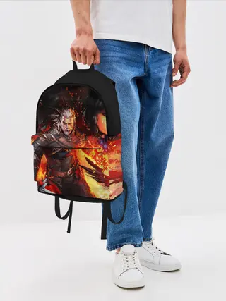 Рюкзак джинсовый / THE WITCHER 3:WILD HUNT