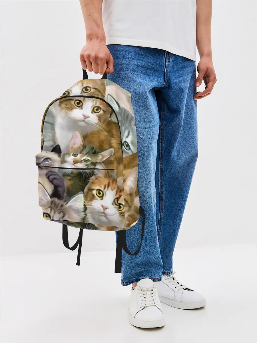 Рюкзак джинсовый / Котишики
