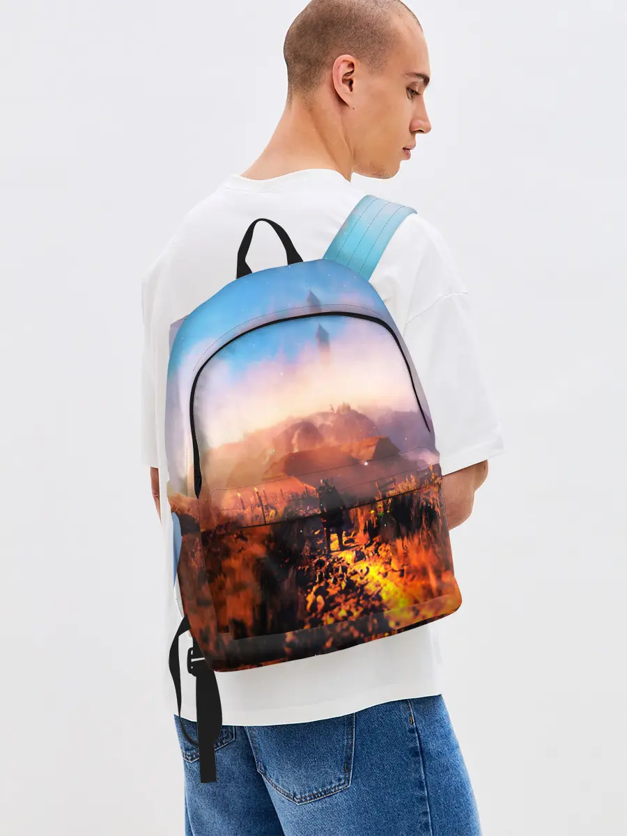 Рюкзак джинсовый / ВЕДЬМАК