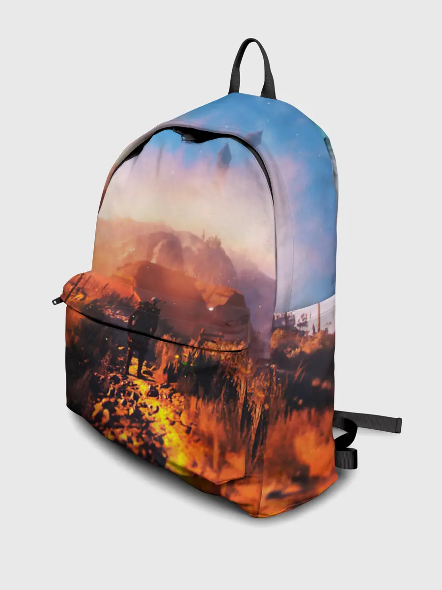 Рюкзак джинсовый / ВЕДЬМАК