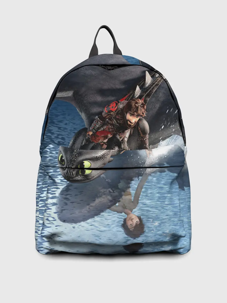 Рюкзак джинсовый / ночная фурия