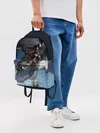 Рюкзак джинсовый / ночная фурия