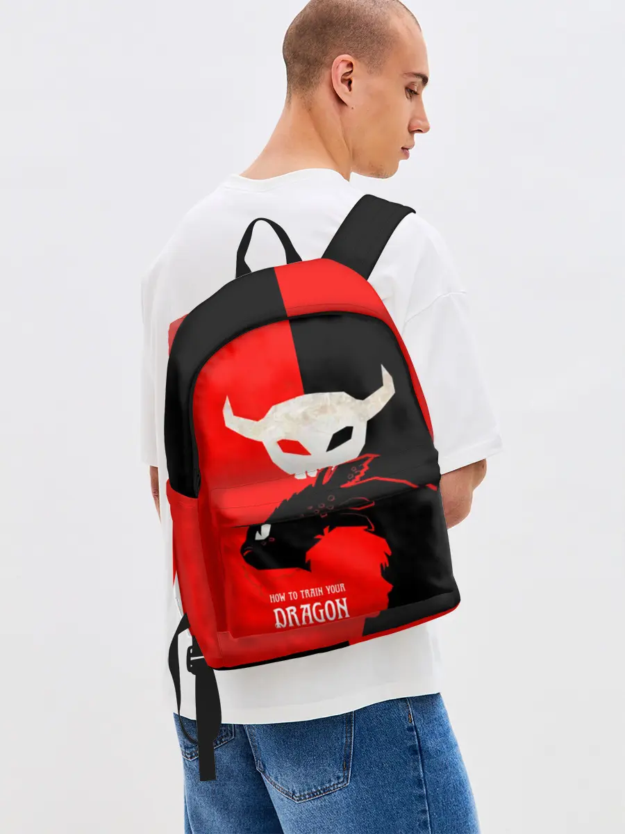 Рюкзак джинсовый / ночная фурия